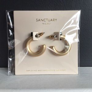 Sanctuary Project Gold Hoops 2025